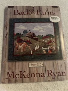 Back on the Farm Quilt Pattern McKenna Ryan Block 1 Autumn Stroll 33”x 28 1/2” - Picture 1 of 3