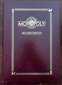 Cartera de bienes raíces Franklin Mint Monopoly Game con tarjetas de propiedad - Imagen 1 de 15