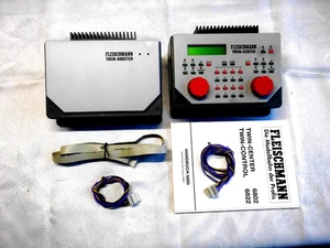 Fleischmann TWIN-CENTER 6802 und Fleischmann TWIN-BOOSTER 6807 ohne OVP gebr. - Bild 1 von 2