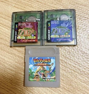 3 set Legend of Zelda Oracle of Ages & Oracle of Seasons Set Gameboy Color GB - Picture 1 of 5