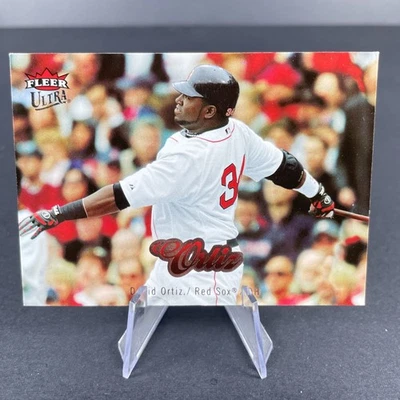 Tarjeta de béisbol 2007 Ultra Boston Red Sox #24 David Ortiz Foto 1 de 4