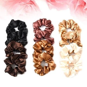  12 Pezzi Accessori Capelli Bambina Coda di Cavallo Trecce Porta Corda Elasticizzata Cravatta - Foto 1 di 12