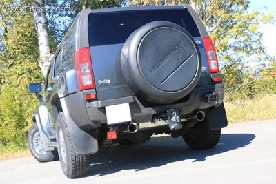 FOX Acero Inox. Duplex Escape Deportivo Hummer H3 5.3l V8 Cada 1x100mm Doble - Imagen 1 de 4