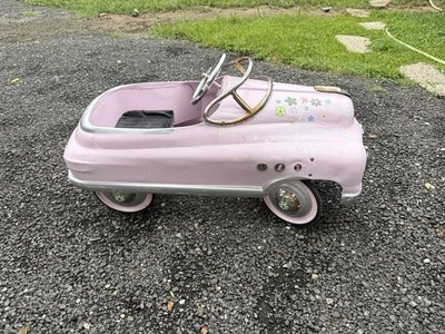 Coche a pedales súper deportivo vintage para niños Pink Comet ¡Adorable!! Foto 1 de 4