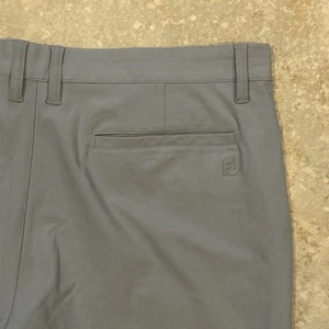 FootJoy Pace 9" Innennaht Golfshorts Herren 38 grau 4-Wege-Stretch flache Vorderseite Komfort - Bild 1 von 8