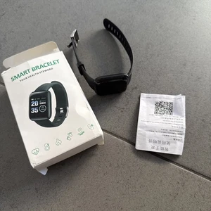 Fitnessuhr Smart Bracelet NEU OVP viele Funktionen Schwarz Aktivitätstracker - Bild 1 von 6