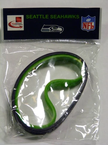 Seattle Seahawks 2 Rubber Wristbands New Cover