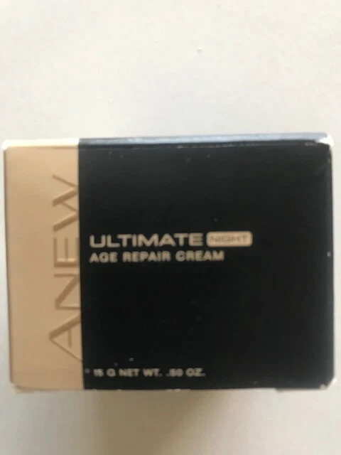 Crema reparadora Avon Ultimate Night Age 0,50 oz tamaño de viaje nueva Foto 1 de 1