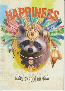 FRIENDSHIP Card ~ HAPPINESS ~ Earth friendly materials ~ BEAUTIFUL ~ USA! - Picture 1 of 4