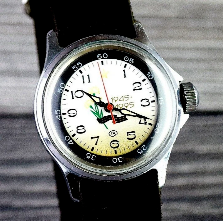 Soviet Men's Watch Vostok Komandirskie Wostok Vintage Wristwatch USSR Serviced - Image 1 of 4