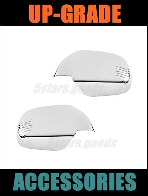 Chrome Side Mirror Covers Molding Trims For 1999-2005 Suzuki Grand Vitara SUV - Image 1 of 4
