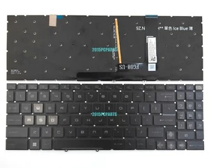 MSI Cyborg 15 A12VF A13UC A13UCX A13UDX A13VE A13VF Keyboard w/ Blue Backlit US - Picture 1 of 3