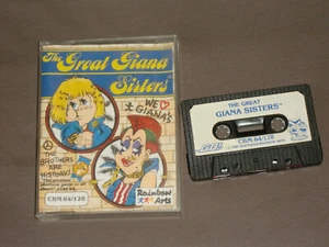 *** Commodore C64 OVP Spiel auf TAPE/Kassette -- THE GREAT GIANA SISTERS *** - Bild 1 von 2