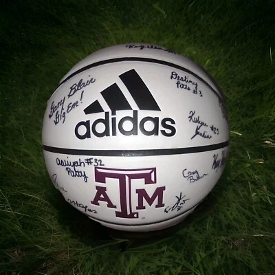 Adidas Texas A&M Aggies Women's Autograph Basketball, Size 6 or 7  - Image 1 of 4