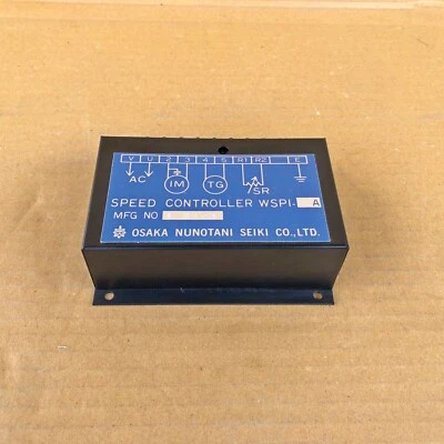 OSAKA NUNOTANI SEIKI WSPI21A SPEED CONTROLLER 140133 - Image 1 of 4