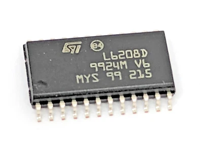 1 piece L6208D | DMOS driver for bipolar stepper motor | 8 to 52V | 2.8A | SO24 - Image 1 of 3