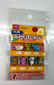 Daiso Sweet Party Picks Antibacterial 10P For deco lunch box animal set of 2 New