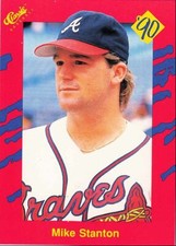 1990 Classic Update Mike Stanton Atlanta Braves #T45