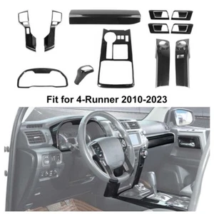16pcs Carbon Fiber Car Interior Panel Decor Cover Trim Kit For 4runner 2010-2024 - Picture 1 of 9