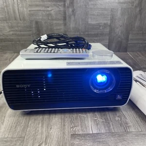 Sony Projector VPL-EX100 W/ Power Cable Tested Works - Picture 1 of 6