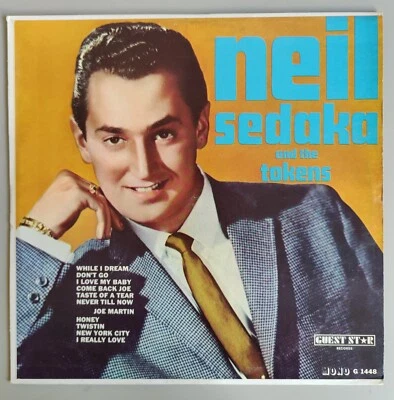 Neil Sedaka and The Tokens LP (1963), VG+!, Mono, G-1448 - Image 1 of 4