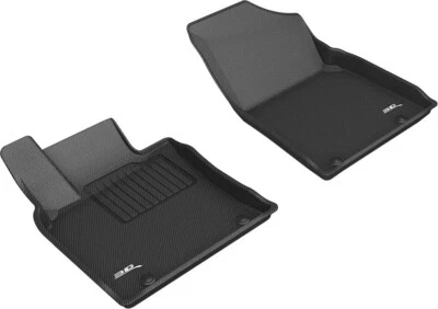Fit 2019-2019 Lexus ES350 All Weather Front Floor Mat Set Kagu Black - Image 1 of 4