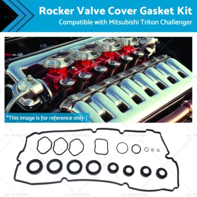 Suitable For Mitsubishi Triton ML MN 2.5L Valve Tappet Rocker Cover Gasket Kit - image 1 of 4