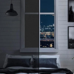 TÖNUNGSFOLIE SONNENSCHUTZFOLIE SCHEIBENFOLIE Fensterfolien 60x200CM Schwarz - Bild 1 von 13