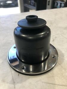 1947 to 1966 CHEVROLET TRUCK SHIFT BOOT AND METAL RING.  FLOOR SHIFTER 