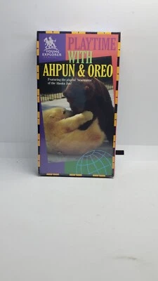 PLAYTIME WITH AHPUN & OREO VHS - NEW   - Image 1 of 4