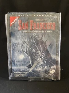 Call of Cthulhu RPG : Secrets of San Francisco (Chaosium, 2006, New) - Picture 1 of 2