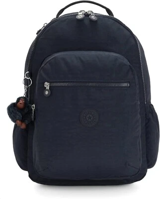 Kipling Seoul Groß 15 " Laptop Schule Rucksack Wasserfest K15210 U3A Blau - Bild 1 von 4