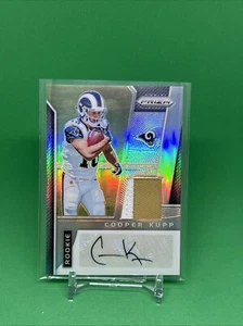 Cooper Kupp 2017 Prizm Silver Rookie Jersey Patch Auto RPA-CK Rams /99 RC - Bild 1 von 2