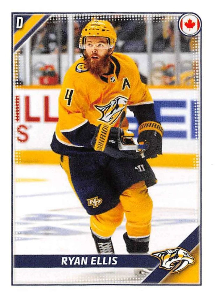 2019-20 Topps NHL Hockey Sticker Singles #201-400 (Pick Your Mini Sticker Cards) - Image 1 of 1