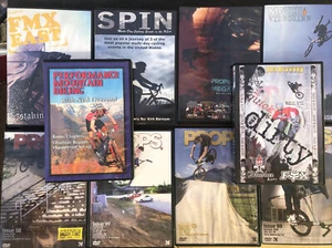 Lot 10 DVDs BMX Bike, PROPS, Mountain Biking, Quick & Dirty, Motocross OOP - Picture 1 of 21