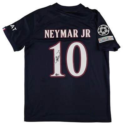 Neymar Jr. Signed Paris Saint-Germain F.C. Nike Jersey (Beckett) - Image 1 of 3