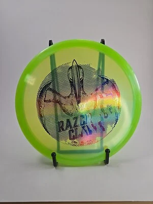 Garra de afeitar Discmania Tactic 3 Eagle McMahon XOUT verde 176 g lámina arco iris Foto 1 de 4