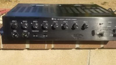 TOA 900 Series II 8 Channel Modular Amplifier 60W A-906MK2 Minus 1 Knob AMPHEX - Image 1 of 4