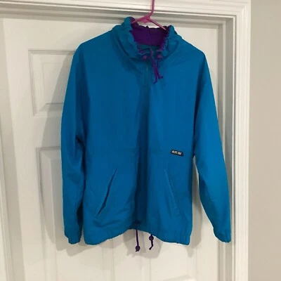 Chaqueta de invierno de colección Pacific Trail para mujer mediana azul/púrpura aislada abrigo polar Foto 1 de 4