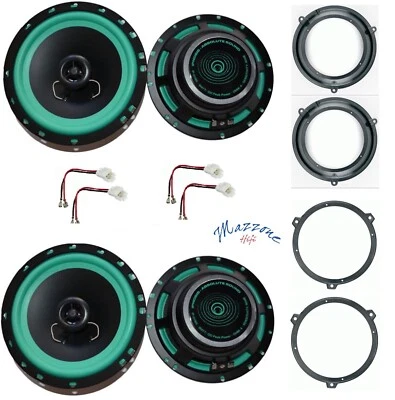 IPNOSIS IP-01165 Kit 4 casse FIAT PANDA 169 03 12 SUPPORTI E CONNET ALTOPARLANTI - Immagine 1 di 4