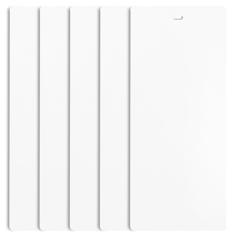 Vertical Blind Slats Vanes Replacement Blinds for House Kitchen 82.5" White FREE - Image 1 of 1