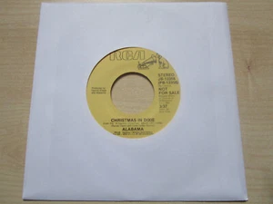 Alabama Christmas In Dixie 7" Xmas Record - US pressing Promo - Picture 1 of 1