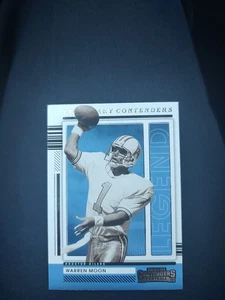 Contenders Panini 2021 - Contenders Leggendari Warren Moon #LGD-WMO - Foto 1 di 2