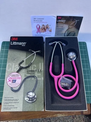 3M Littmann classic II SE PINK Breast Cancer Awareness - Limited Edition - Bin 5 - Image 1 of 4