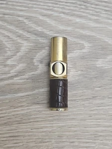 Vintage NIMROD Lighter 1950s Executive Pipeliter Gold Tone Aluminum Pipe Lighter - Picture 1 of 10