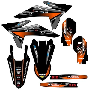 2025 SX 85 SURGE Black Senge Graphics Kit Compatible with KTM - Bild 1 von 10