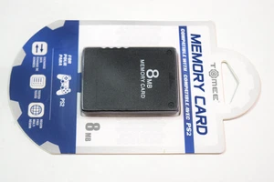 Memory Card 8MB by Tomee for Playstation 2 PS2 Console Game System New on Card - Picture 1 of 2
