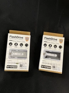 NIB! USB 512GB and 256GB Flash Drive Dual Storage For IOS & PC LXM - Picture 1 of 3