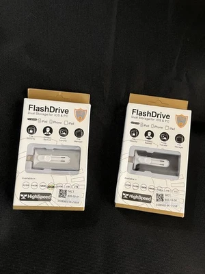 NIB! USB 512GB and 256GB Flash Drive Dual Storage For IOS & PC LXM - Image 1 of 3