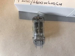 GE 12AU7 ECC82 Long Grey Plate O Getter Used Tested ( K997) - Picture 1 of 2